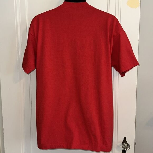 Vintage Ole Miss Little Rebel Bowl red cotton/polyester short sleeve T-shirt - Picture 6 of 8
